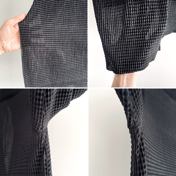 Flowy High Low Long Sleeve Tunic with Tie Up Chinese Keyhole Collar at the Back - Picture 14 of 16